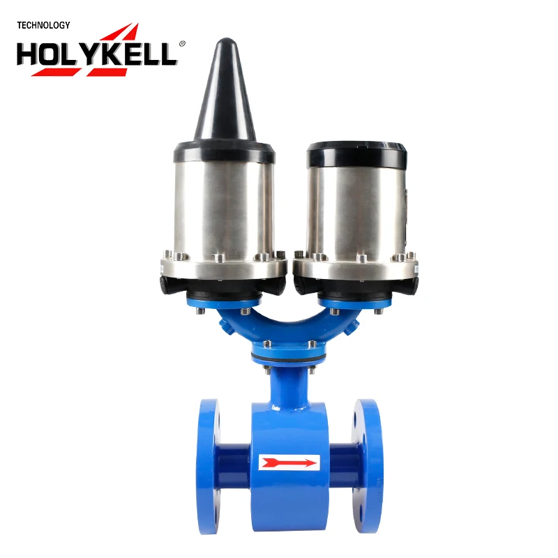 
Holykell GPRS IOT lora wireless electromagnetic water flow meter 