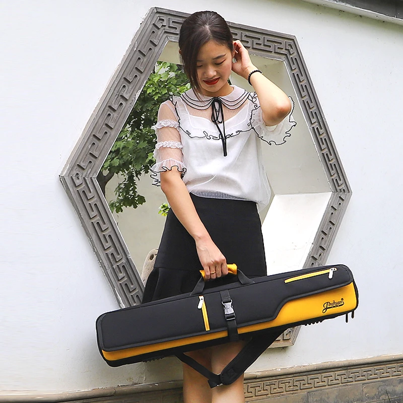 Непромокаемая сумка для бильярдного кия на заказ с двумя лямками для снукера, сумка для бильярдного кия, мягкий чехол для переноски кия