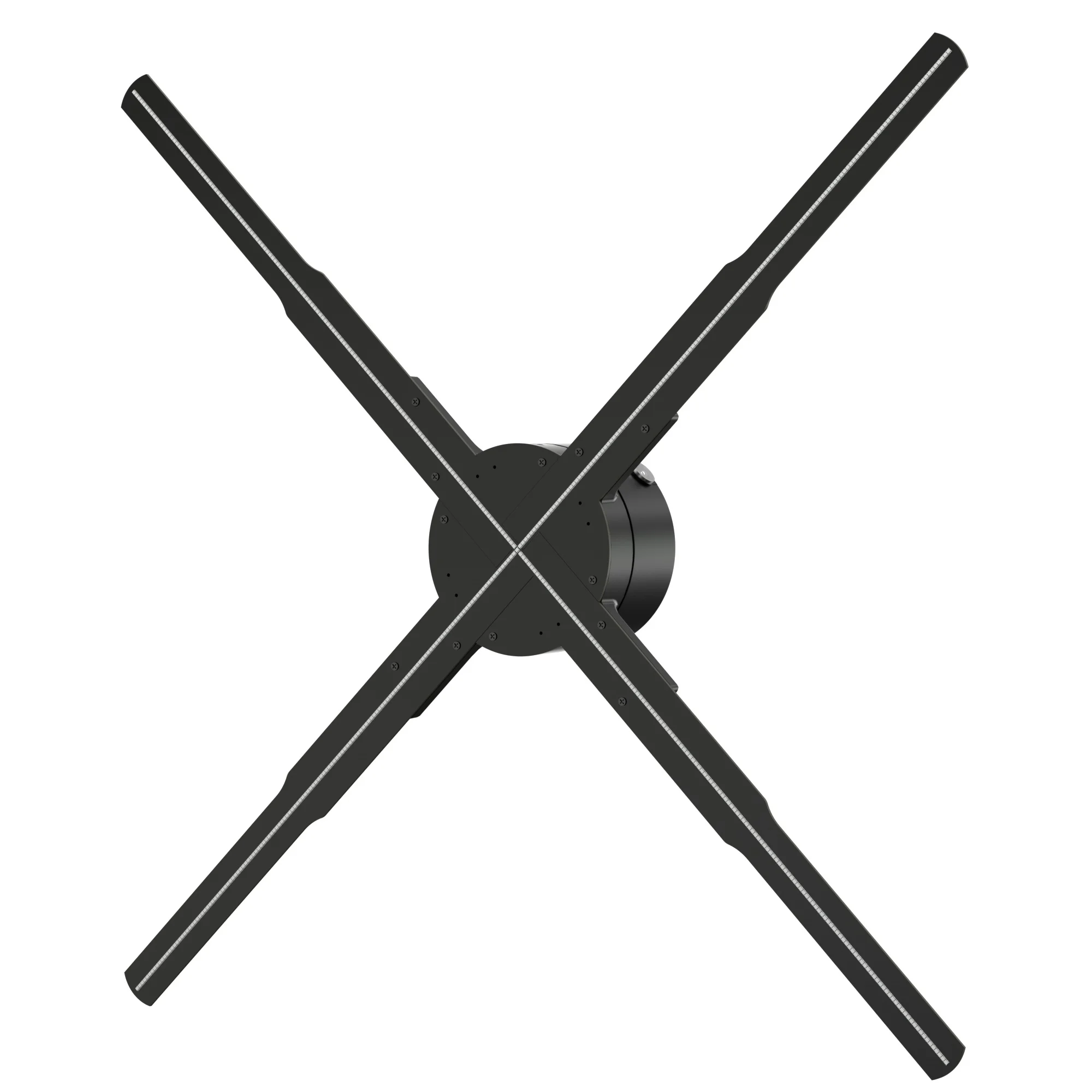 3D Advertising Player 65CM Rotation Luminous WIFI Connection Upload Material Advertising Logo Light Projector