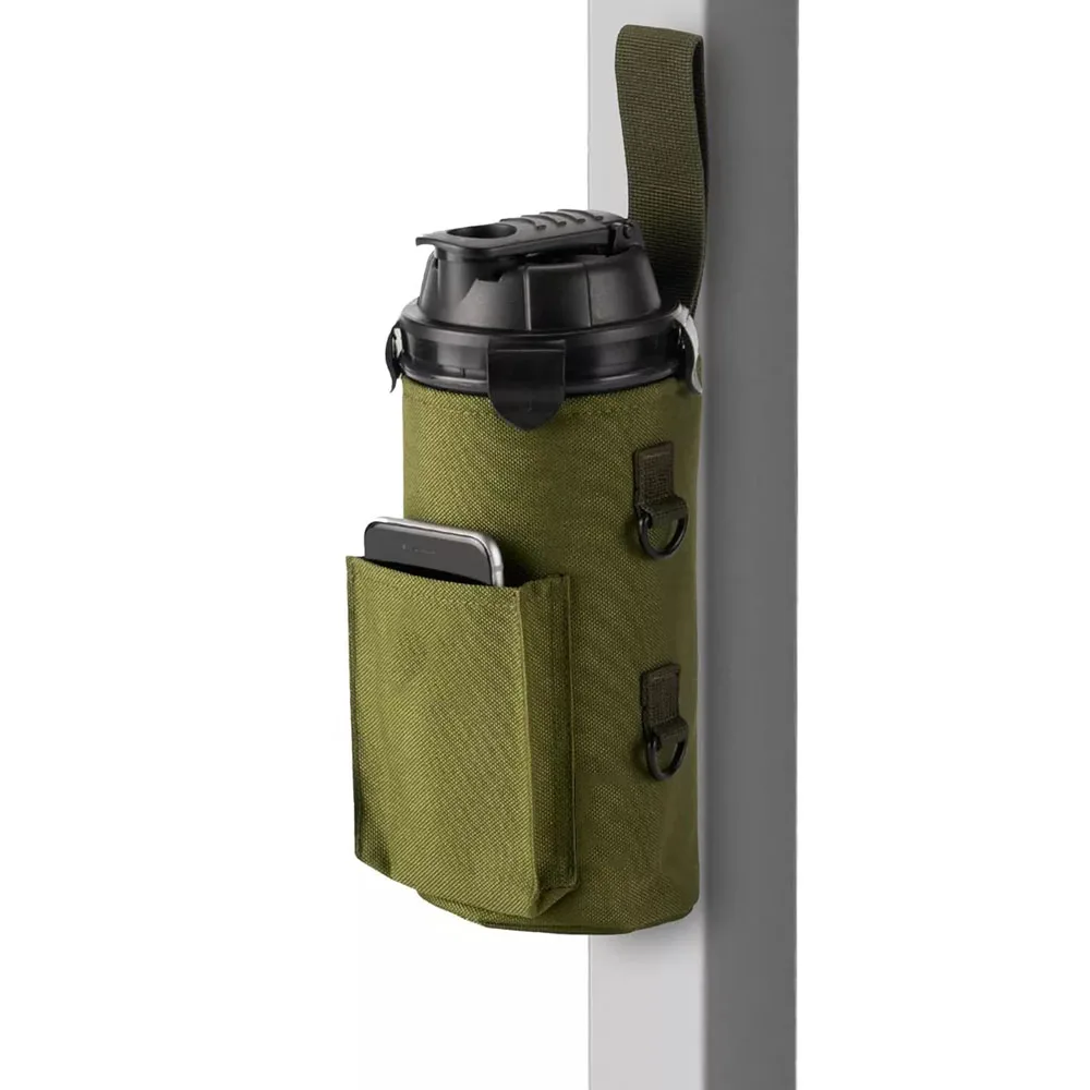 Custom Outdoor Sports Adjustable Strap Sling Bottle Bag Messenger Magnetic Attachment Man Pouch Magnet Gym Bag
