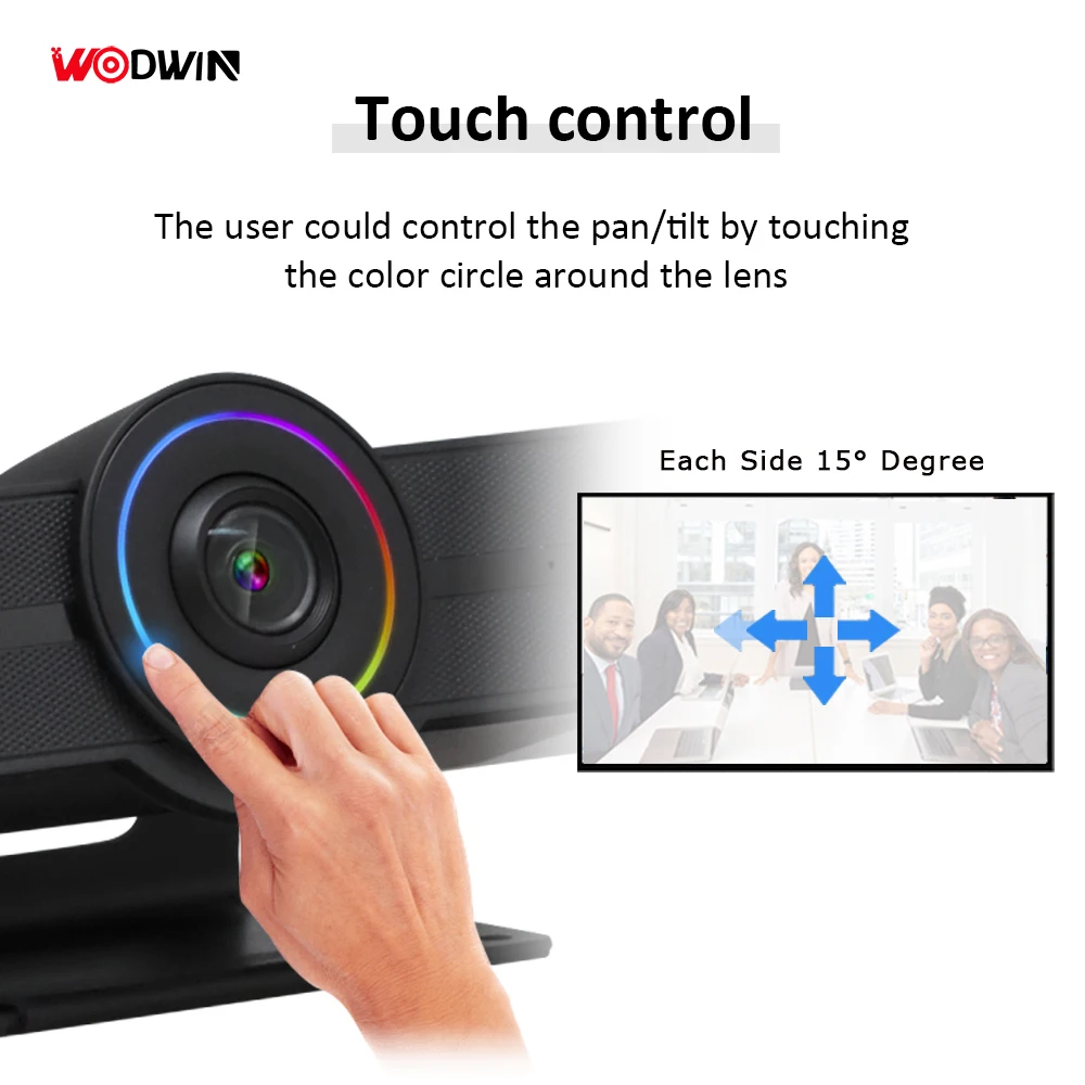 Hotsale Sound Bar 8 meters Voice Pick Up Ultra HD Video Conference Camera 4K EPTZ Webcam