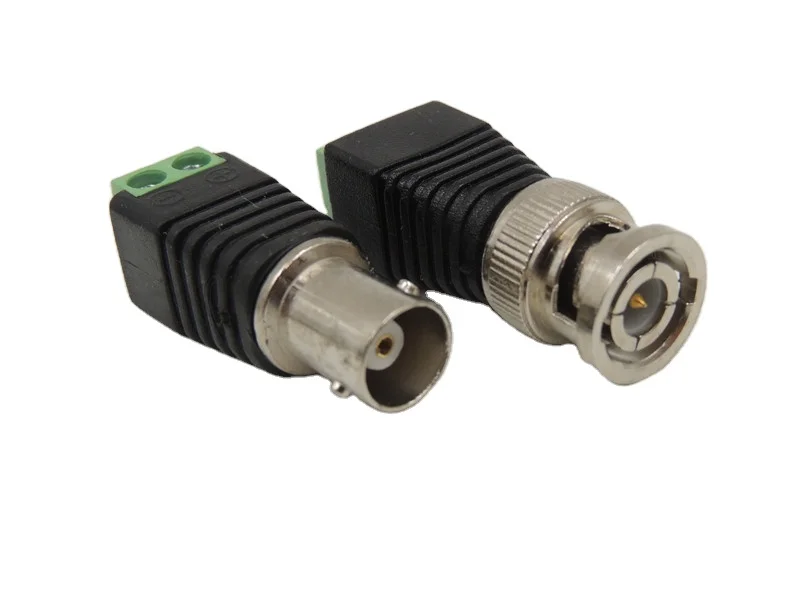 Wholesale terminal block to 2.1 2.5mmx5.5mm dc 2.5mm 3.5mm 6.35mm mono 2 pole Stereo 3 Pole BNC male/female plug connectors