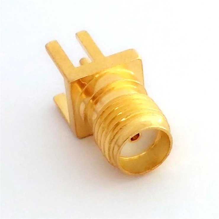 
Factory direct RF coaxial connector SMA-KE*1.8mm RF coaxial SMA for PCB installation Side plug Antenna mount 