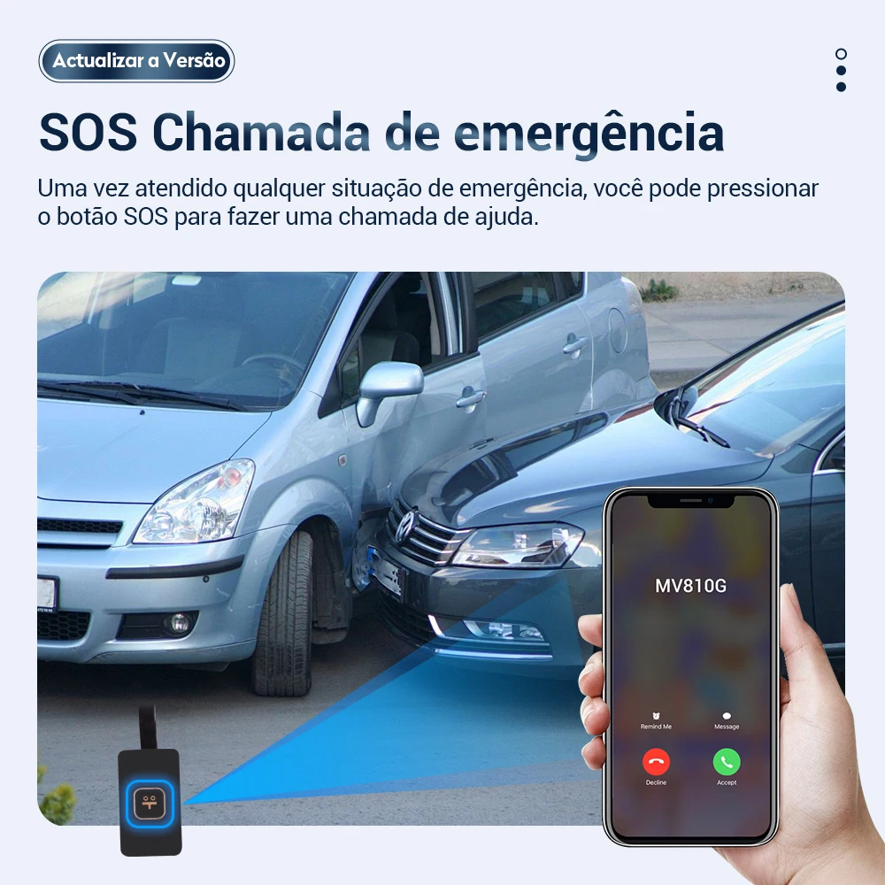 GPS-трекер google mapa MiCODUS MPS MV810G SOS микрофон 4G dispositivo de detencao motores gps rastreador satelital para autos