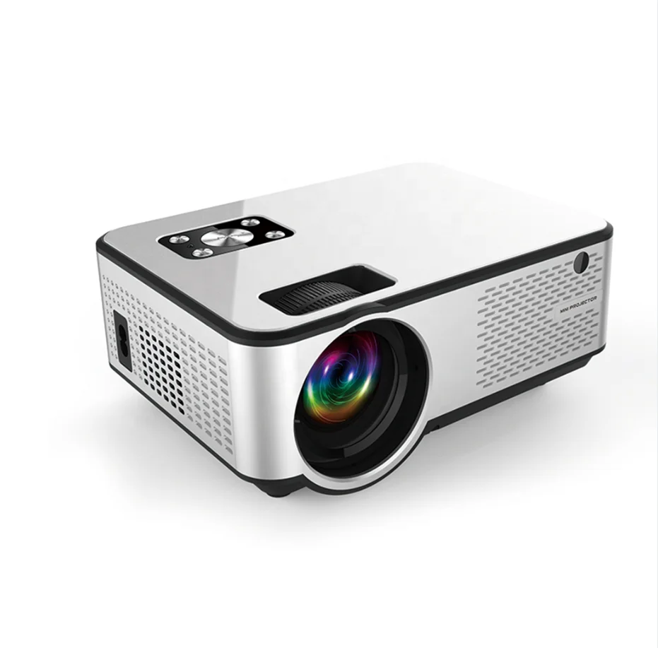 Новейший HD-проектор C9 собственный светодиодный проектор 720P 7500 люмен для домашнего