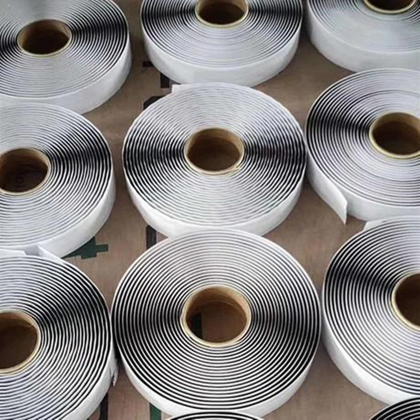 Aluminum Foil Butyl Rubber Tape Self Adhesive Waterproof Tape