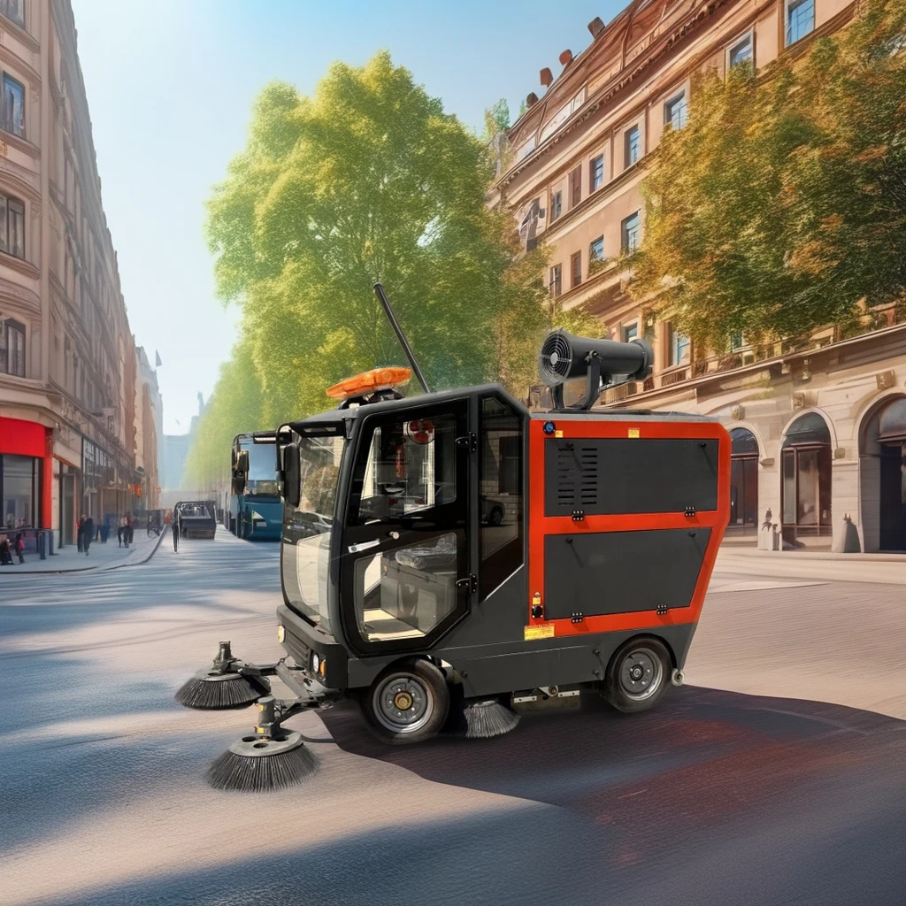 wholesale Long-lastingr City Sweeper Automatic Sweeper electric ride on floor scrubber sweeper