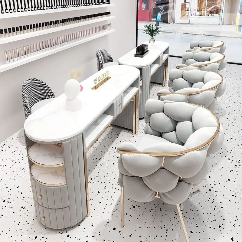 Набор мебели для салона красоты стол маникюра Маникюрный Стол роскошные маникюрные столы со стулом