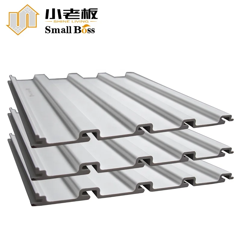 High quality PVC plastic  Slat wall  for Garage