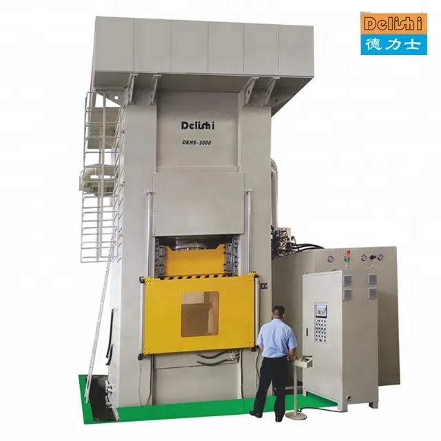 Delishi CNC electric automatic forging, stamping, deep drawing, forming, molding 300 ton hydraulic press machine 500t