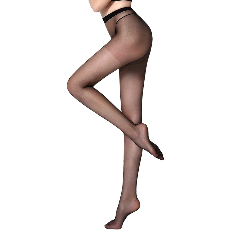 Fashion breathable 15D thin tights anti-snagging high waist pantyhose