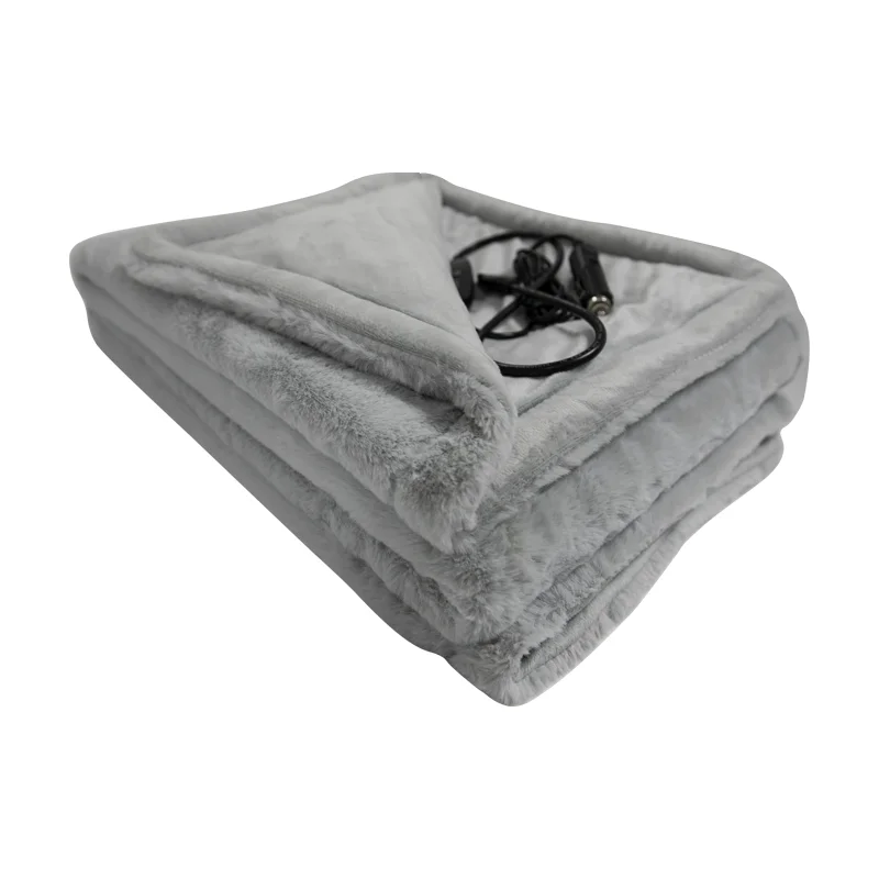 Overheat Protection High Quality Heating Blanket Electric Warmer Fake Fur Made Of 100% Polyester warm electric blanket