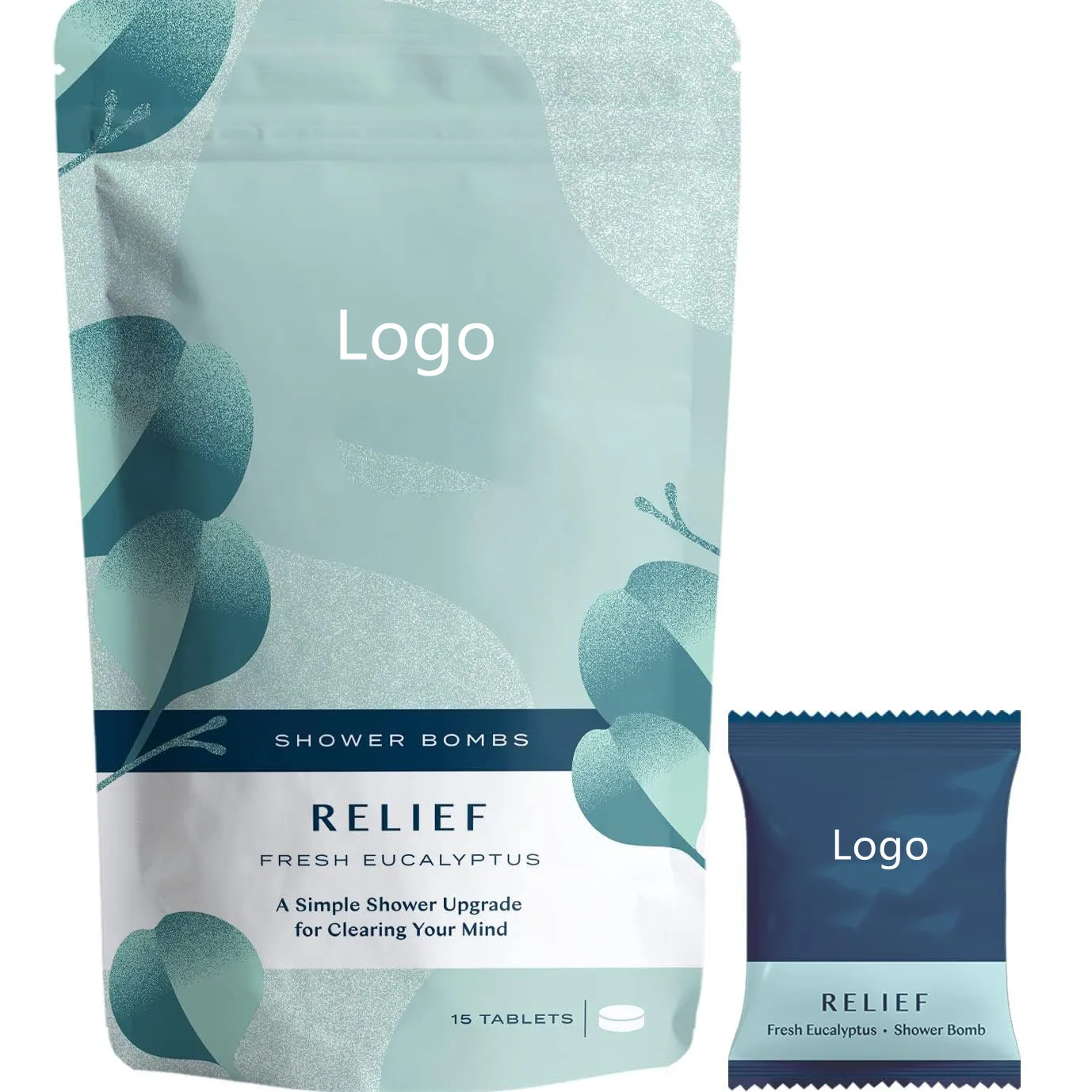 Shiyan aromatherapy shower steamers private label essential oil packaging bag aromatherapy shower steamers