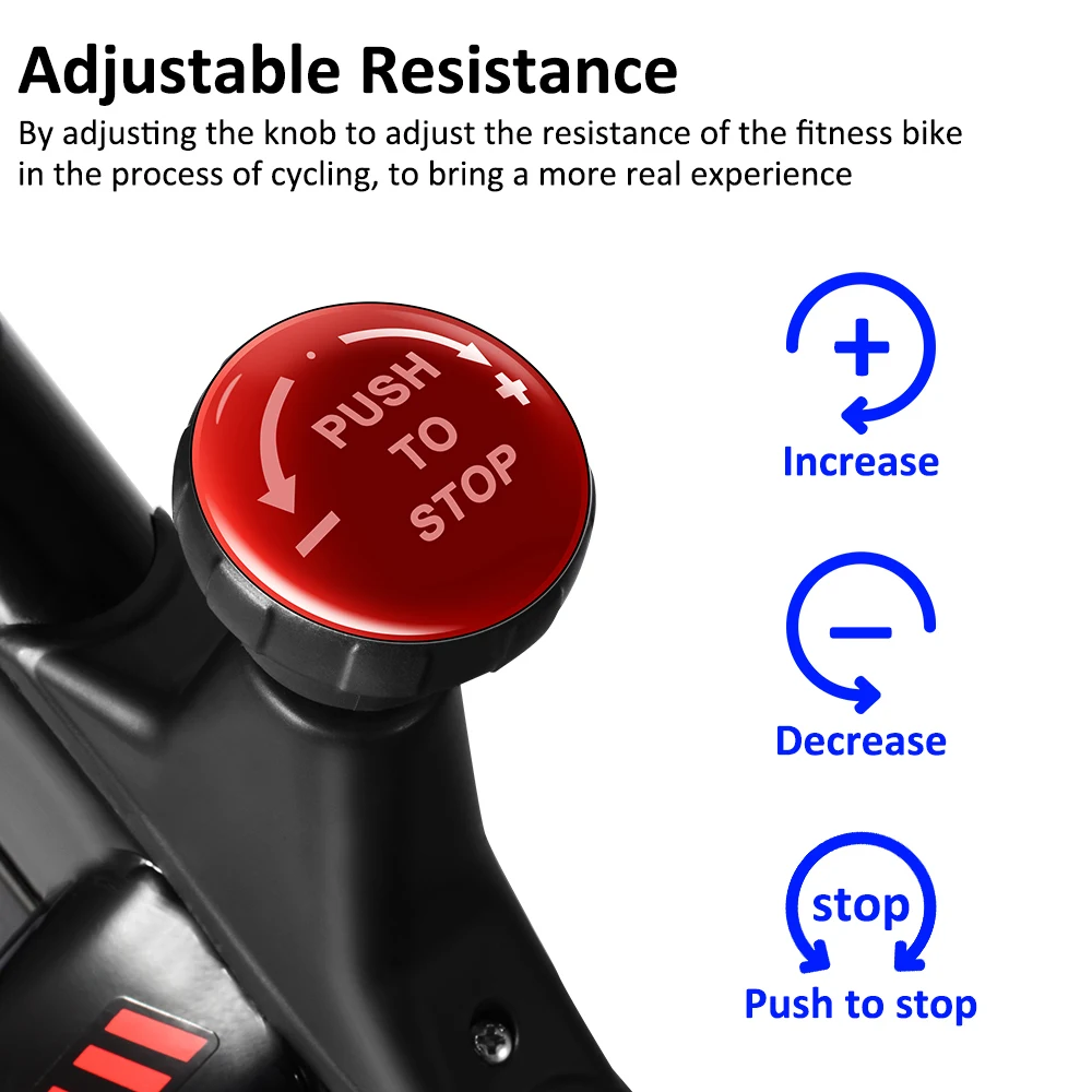 Onetwofit Support Sample 6 Kg Fitness Gym household multi functional Spinning Bike Indoor Cycling Exercise Bikes For Sale