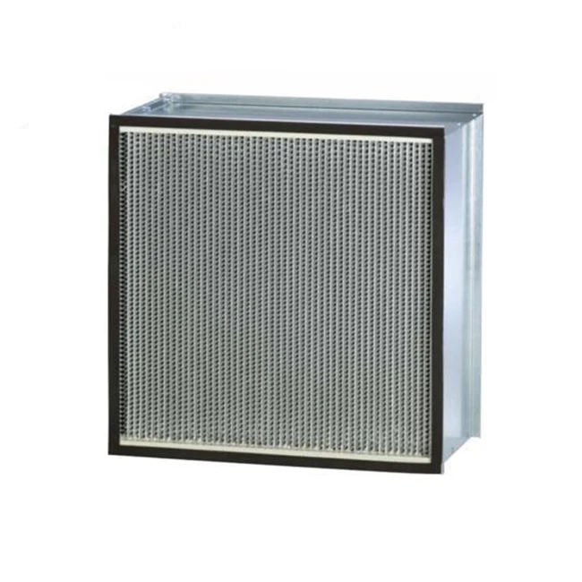 MERV 16 17 18 19 EU10 11 12 13 High Temperature Resistance Oven Equipment HEPA Filter