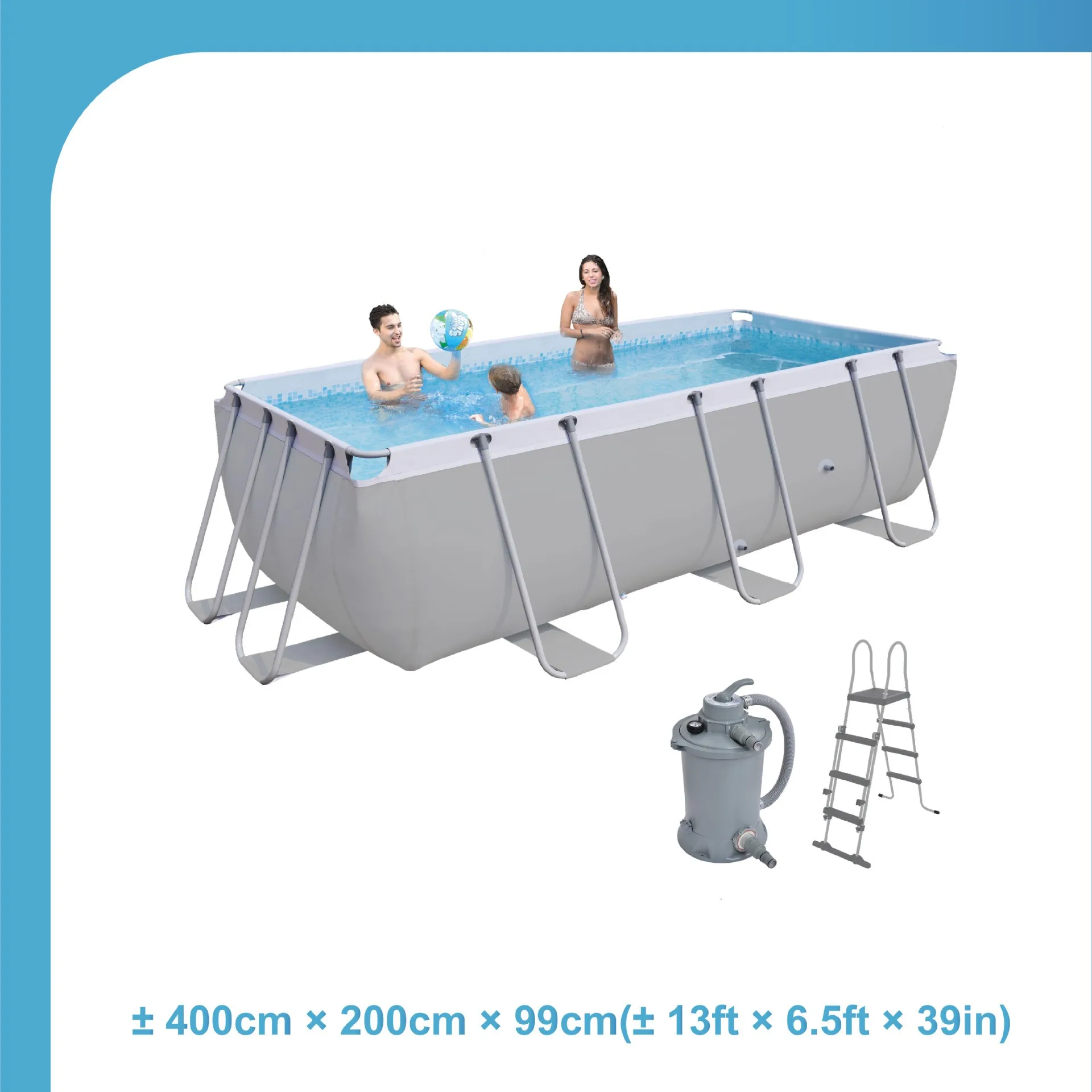 PoeticExist Portable Biggest PVC Floating Boat Cloud Funny Shaped Square Outdoor Large Adult Inflatable Swimming Pool