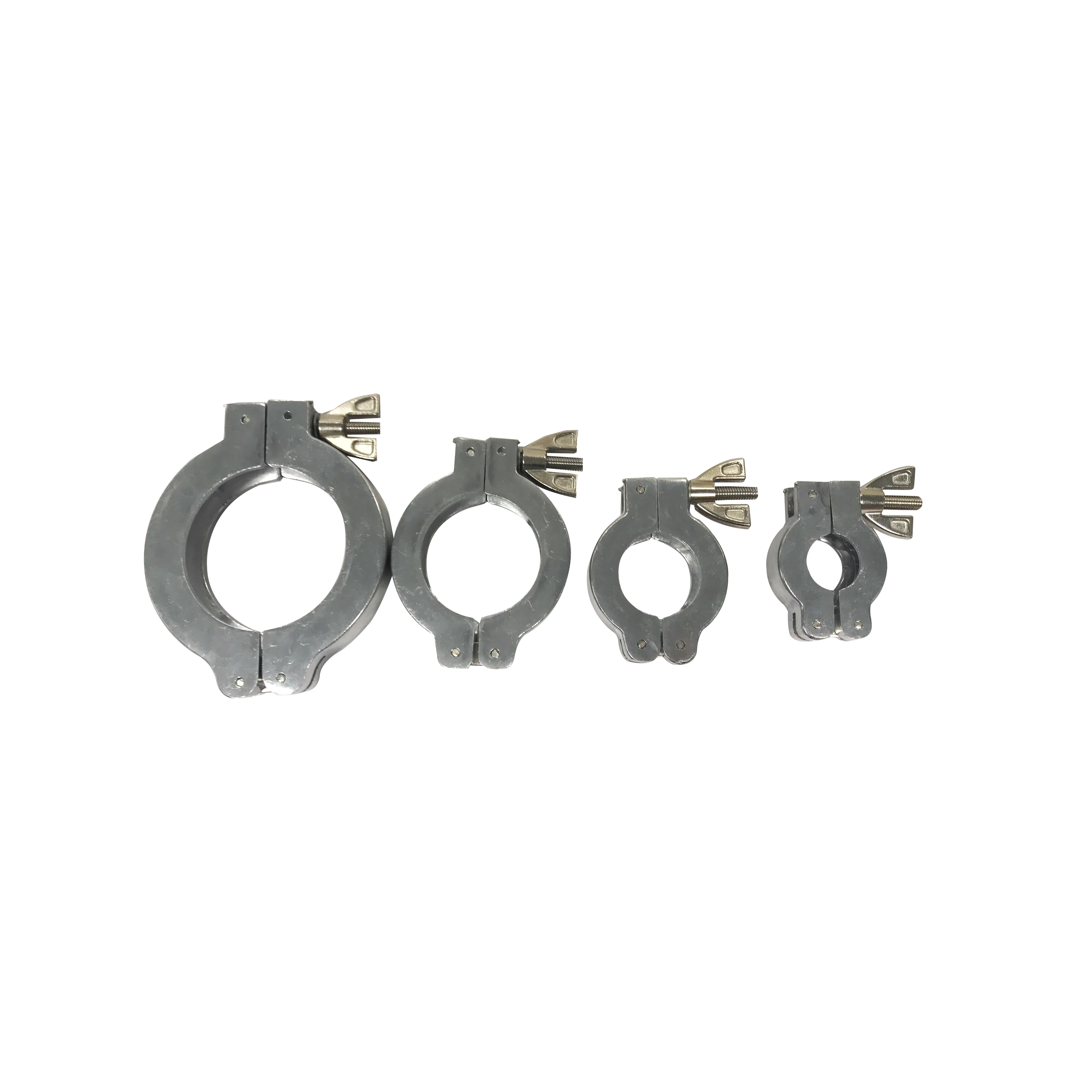 Chinese Manufacturer  High Quality  KF Aluminum Vacuum Pipe Fittings  Clamp