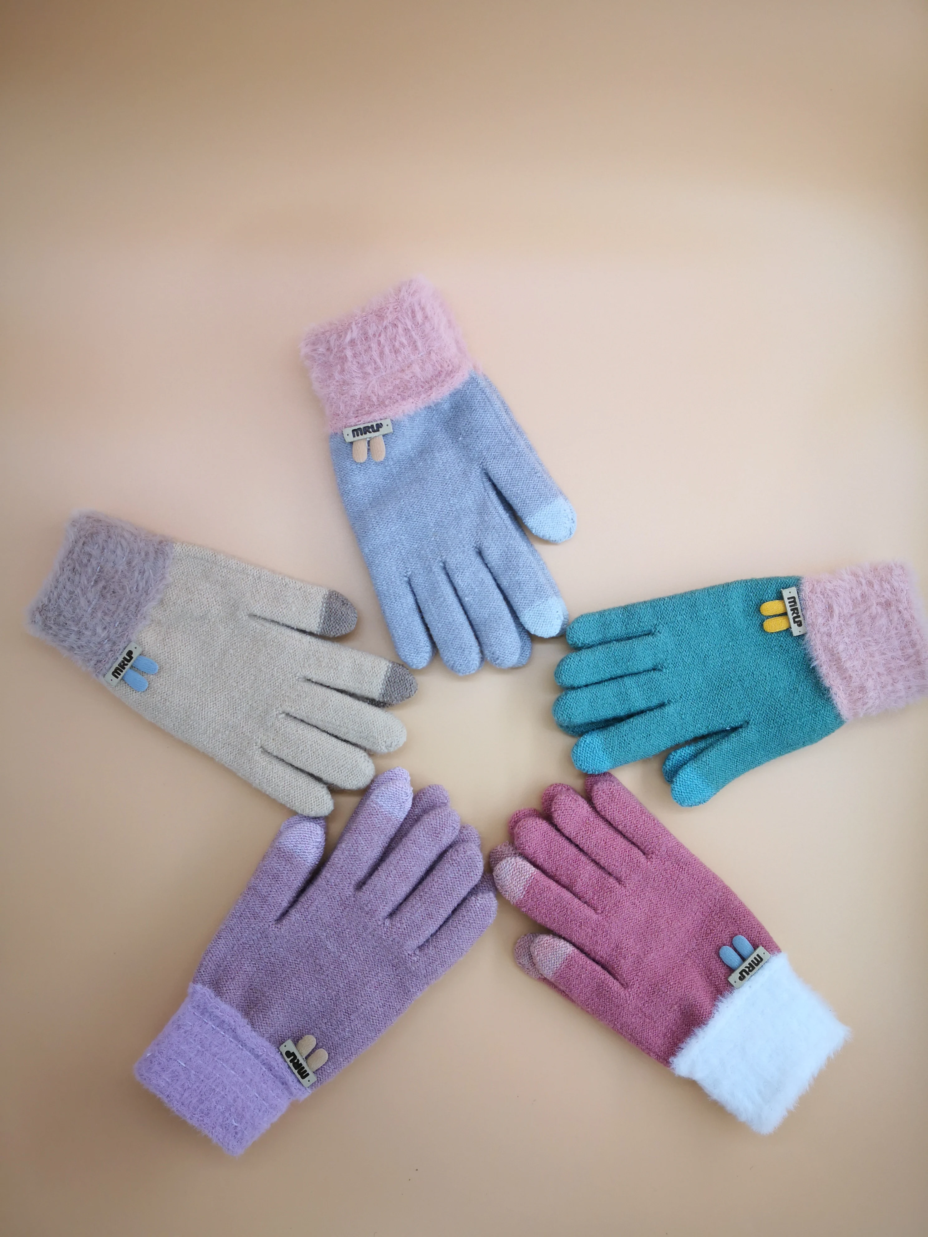 OEM touch screen  winter gloves 2022 new design factory directly sale low MOQ and price