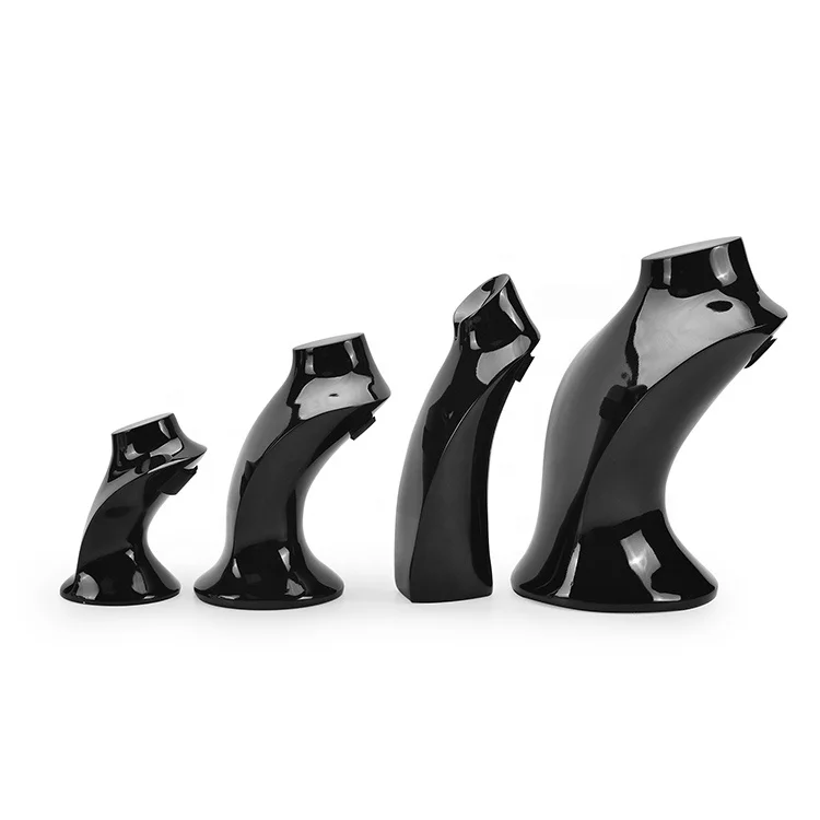 Custom Creative Fashion New Acrylic Jewelry display Set Stand Busts Necklace