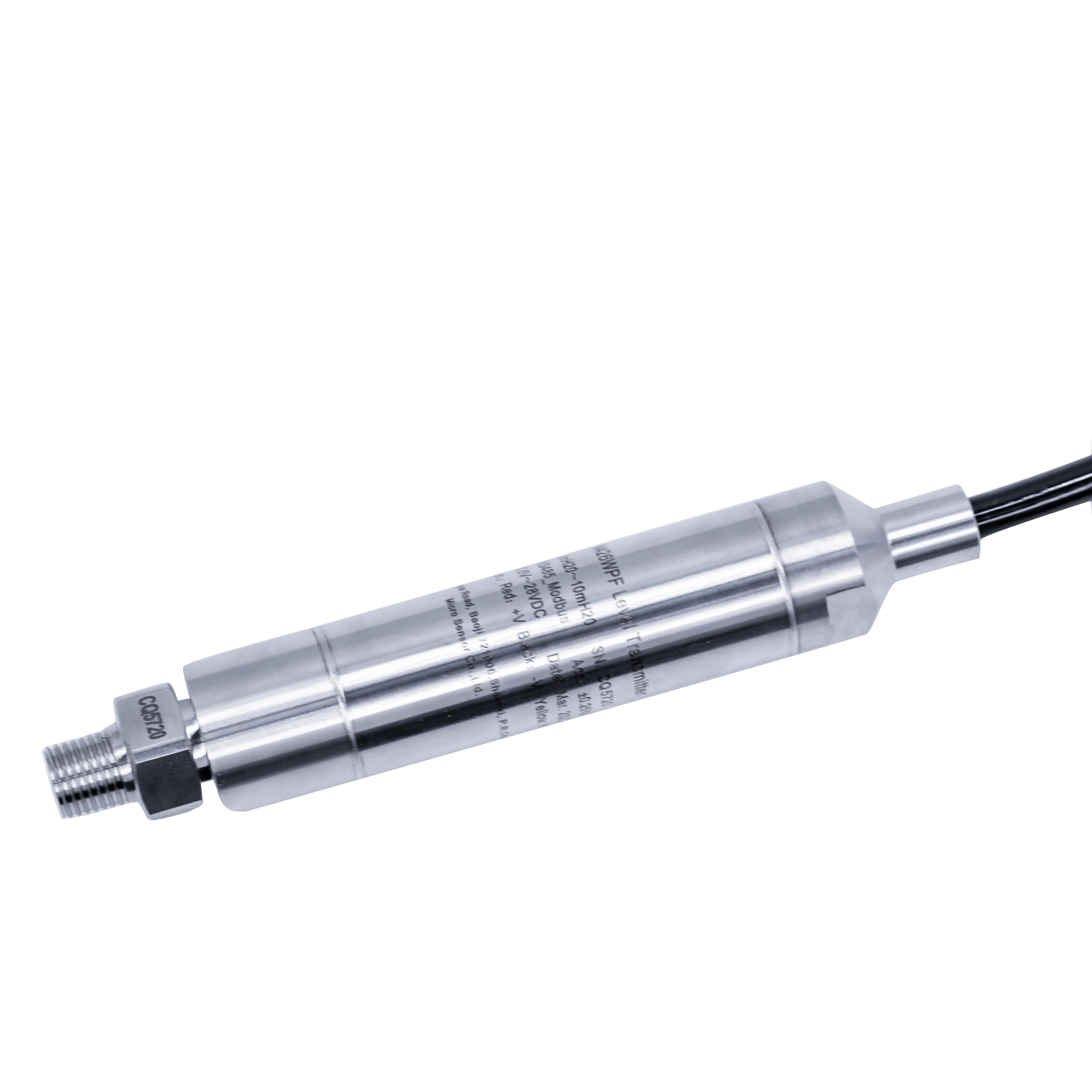 Microsensor ATEX IECEX Hydrostatic Level Sensor Submersible Transmitter for Gasoline Diesel Waste Water Tanks 0.5V~4.5 MPM426WPF