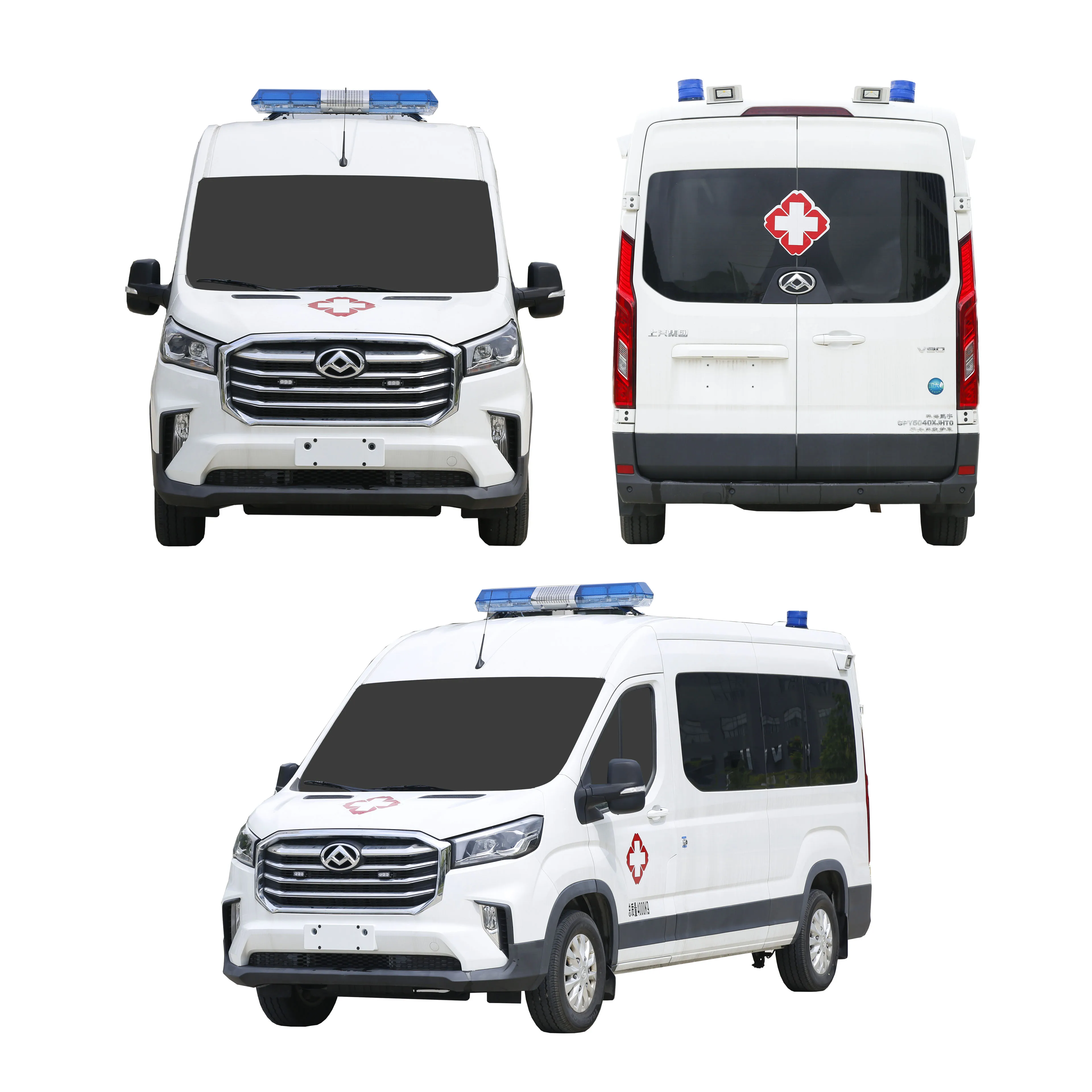 Advanced Maxus EV90 Electric Ambulance Car Monitoring Medical Ambulance Vehicle Electric Ambulance in good price