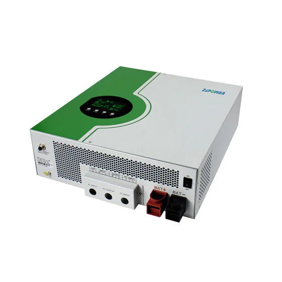 High quality compact size portable mini high frequency 4KVA off-grid solar inverter pure sine wave with mppt solar controller