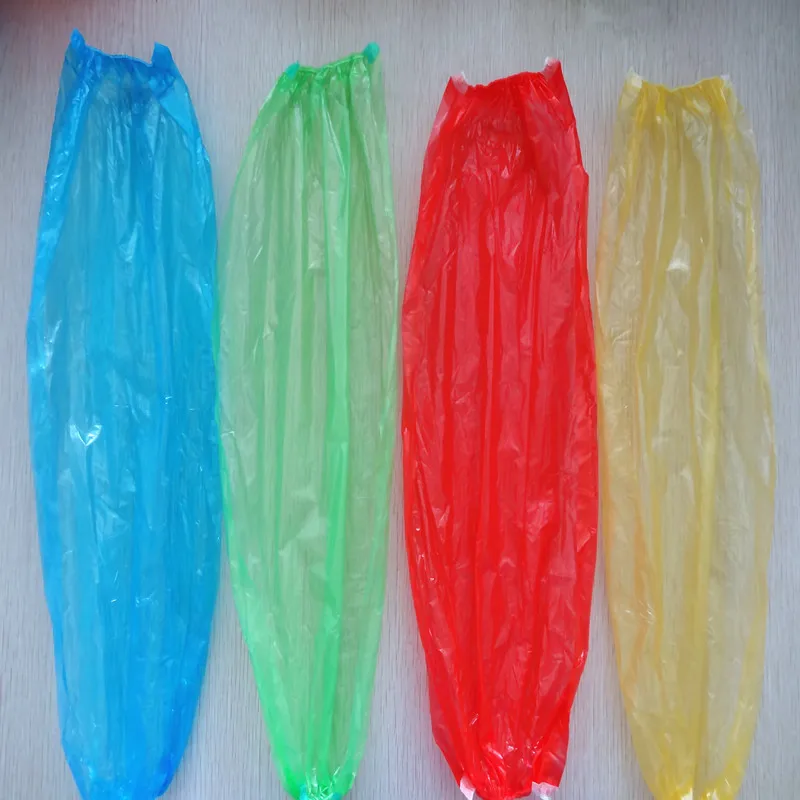 Дешевый водонепроницаемый пластиковый одноразовый чехол для рук