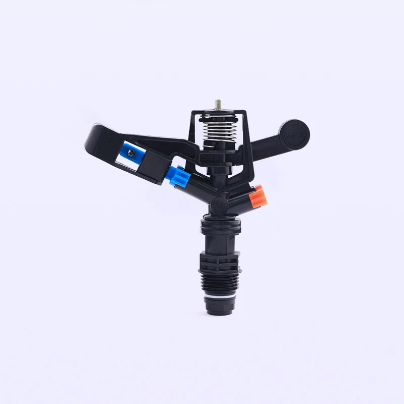 High quality 360 degree rotatable single double hole farm irrigation butterfly sprinkler equipment for lwan gun