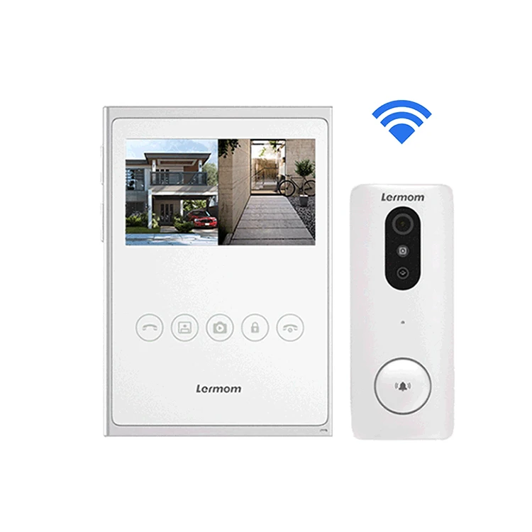 
Apartment Home Gate Door Phone Doorbell Smart SIP Wireless Door Video Intercom 
