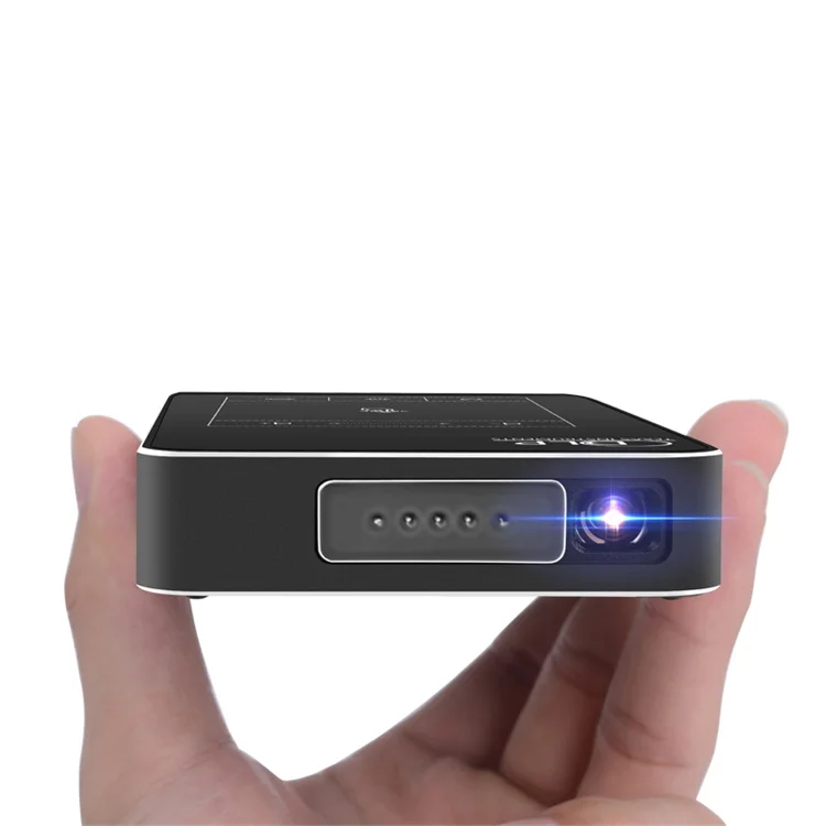 Factory Supply Fashion Home Theater Projector Mini Multi Function Portable HD Video Projector in Home Play Game Projector