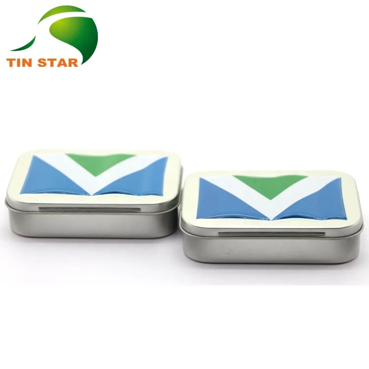 Decorative Cheap Empty Metal Packing Gift Storage Tin Box Container With Lid