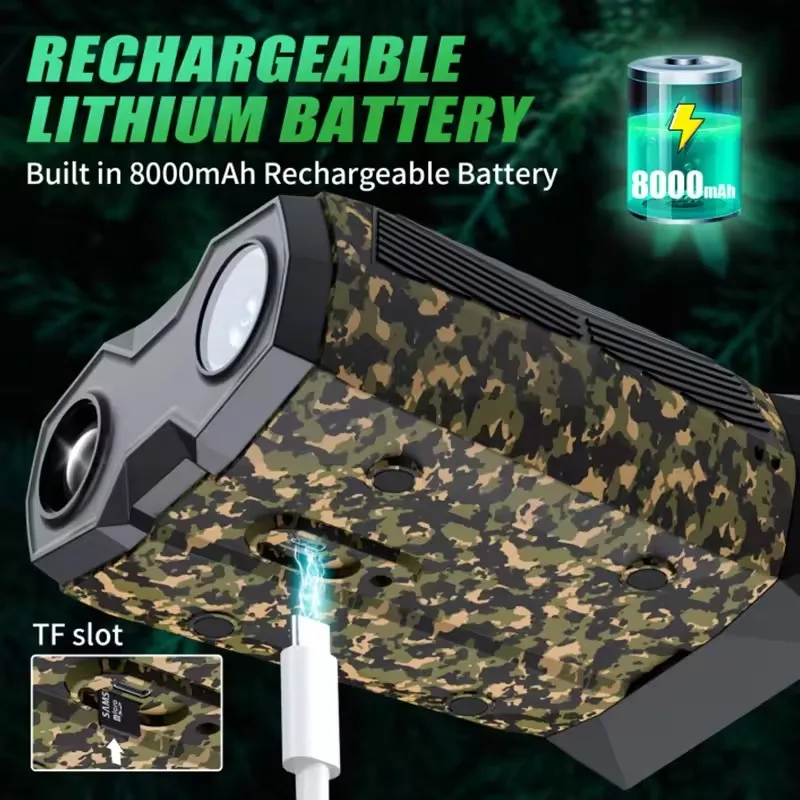 2023 New 4K Autofocus Can Video Photo Light Full Color Binoculars Night Vision Binoculars Waterproof Durable Binocular