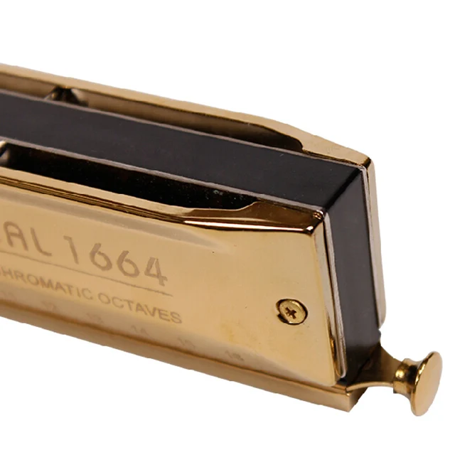 SW1664-3 Hole 48 Tone Thick Blow Mouth Practice Playing Chromatic Harmonica