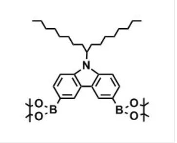 OPV Donor materials 9-(heptadecan-9-yl)-3 6-bis(4 4 5 5-tetramethyl-1 3 2-dioxaborolan-2-yl)-9H-carbazole CAS