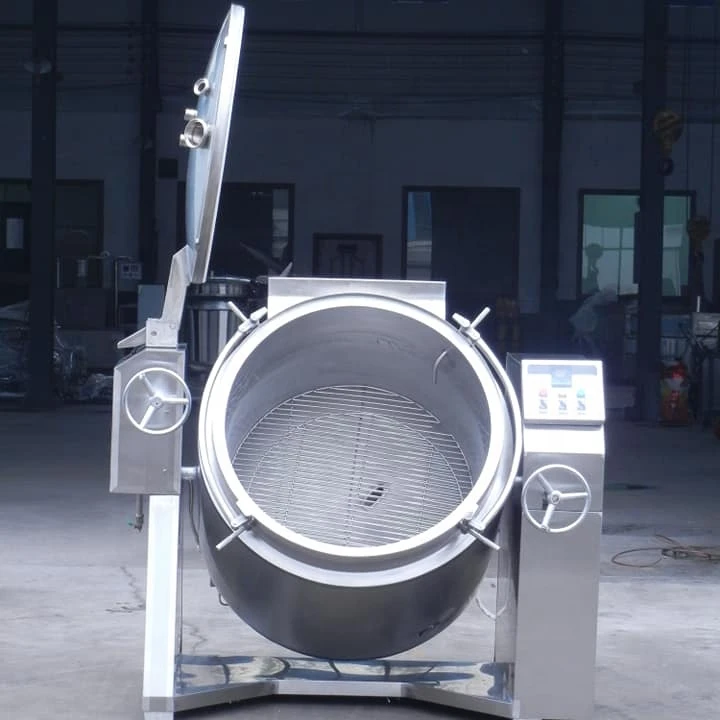 Chinese suppliers 1800*1350*1540mm Industrial chickpea Steam heating cooking equipment