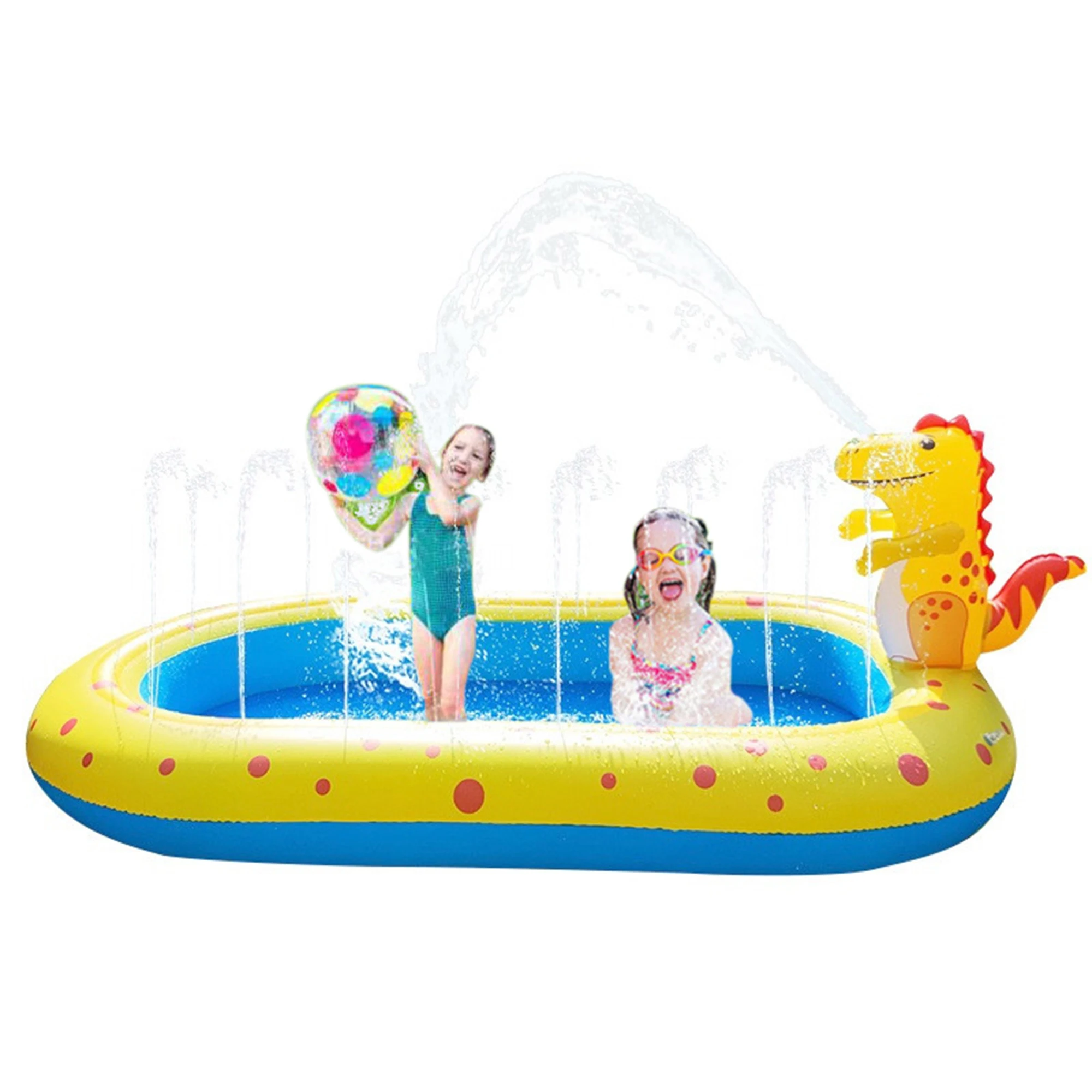 Pvc Inflatable Mini Kids Party Supplies Water Mat Toys Plastic Swimming Pool Outdoor Pool  For Kids Toddlers
