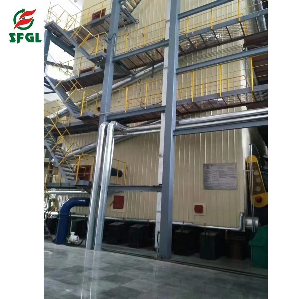 DHL 165t/h Corner Tube Steam Boiler for Heating, Mining, Farm, Gas Filling, Manufacturing