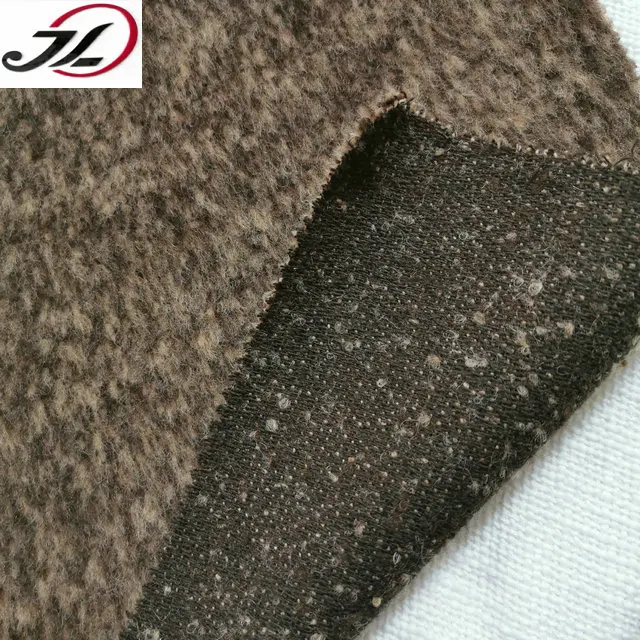 New fashion over coating cashmere plush wool fabric