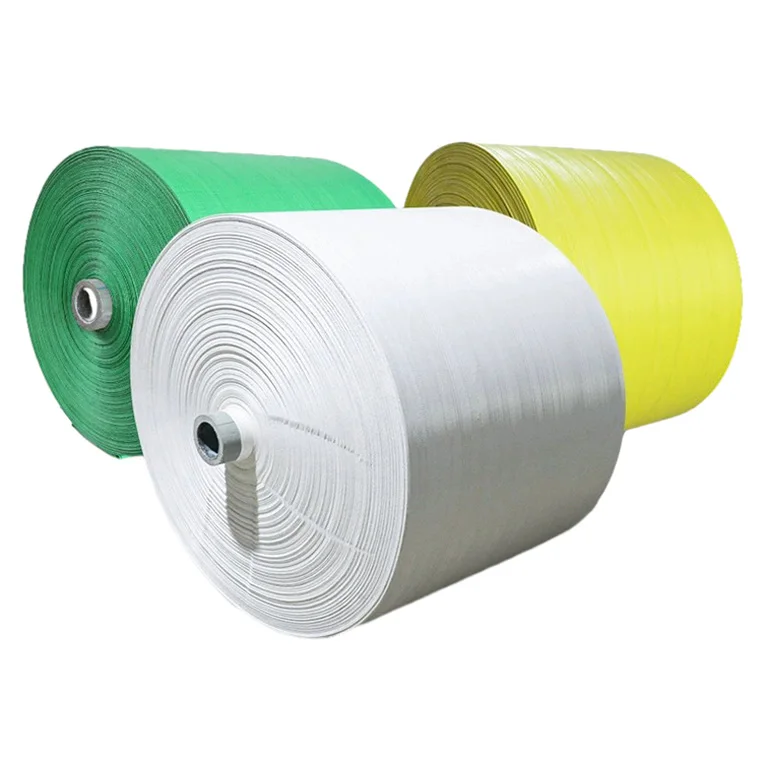 Manufacturer Laminated Printed Waterproof Raffia PP Woven Sack Bag Polypropylene Fabric Roll For Bags
