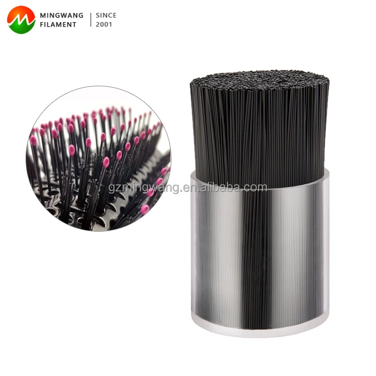 100% Pure Material Soft Nylon Fiber PA6 PA66 High Temperature Anti-Static Hair Brush Synthetic Filament&Bristle