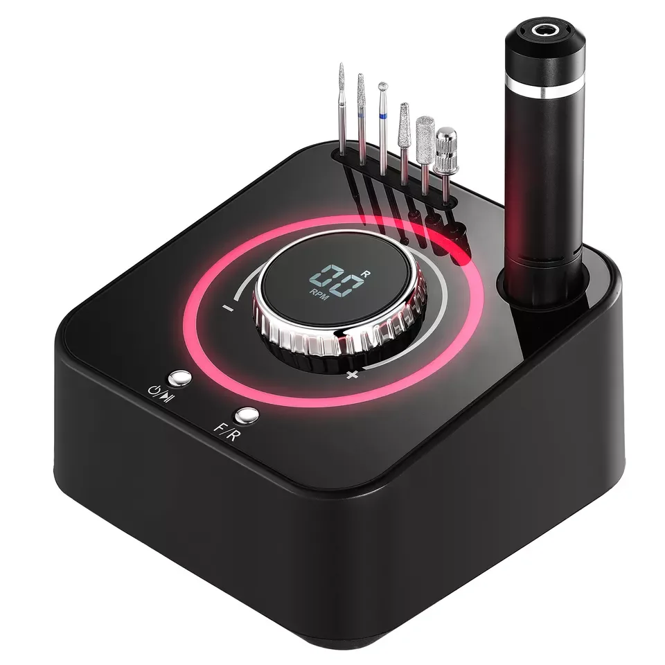 oxxi Custom High Quality Portable Micromotor 40000rpm Set Private Label Nail Drill