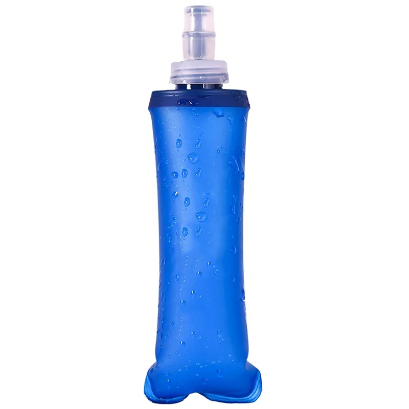 Jiayi soft touch double wall 50ml water thermal bottles sport soft flask water bottle 500ml for travel soft water bottle