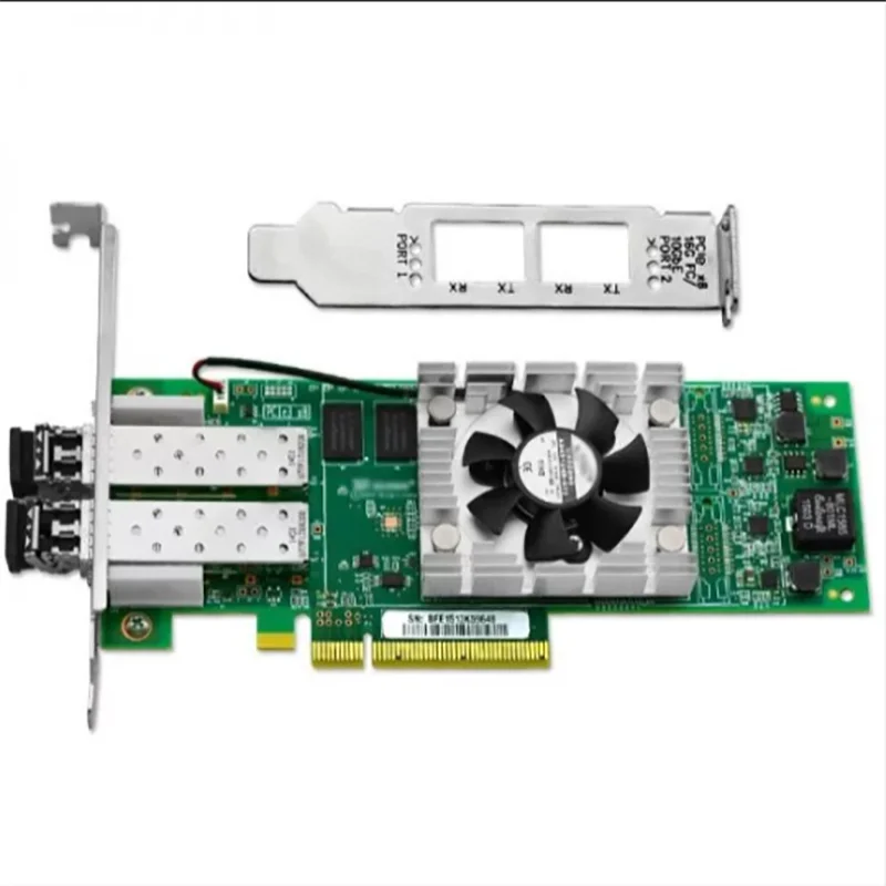 QLE2672-CK сетевой адаптер 16 Гбит/с двойной порт PCI-Express GEN3 X4 или безналичным переводом многорежимный волоконно-оптического волокна FC и надписью «HBA» QLE2672