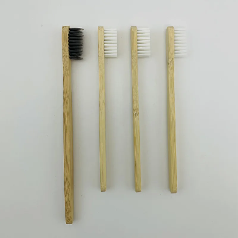 CoralClean Bamboo Airline Travel Toothbrush Mini Bamboo Toothbrush for Travel Kit