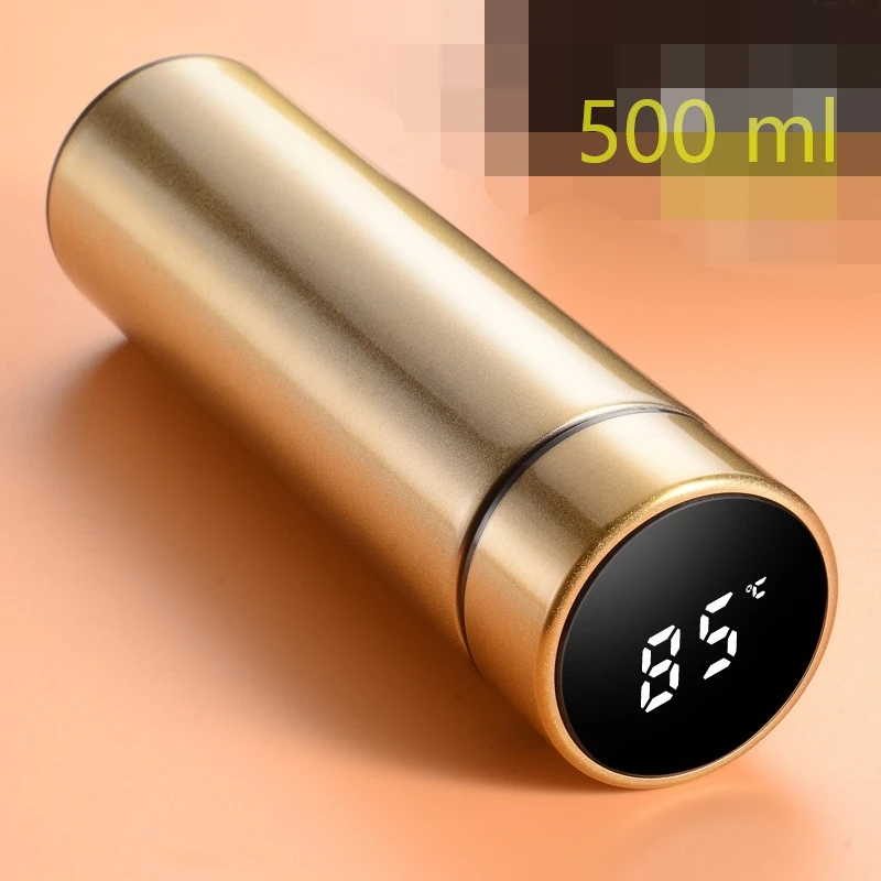 Creative thermos temperature intelligent Cup stainless steel water cup tea cup