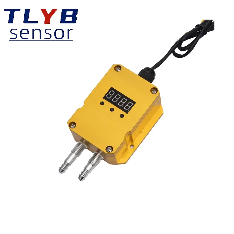 4-20 mA air pressure sensor Wind pressure transmitter Differential pressure sensor 100pa  200pa 300pa 5kpa