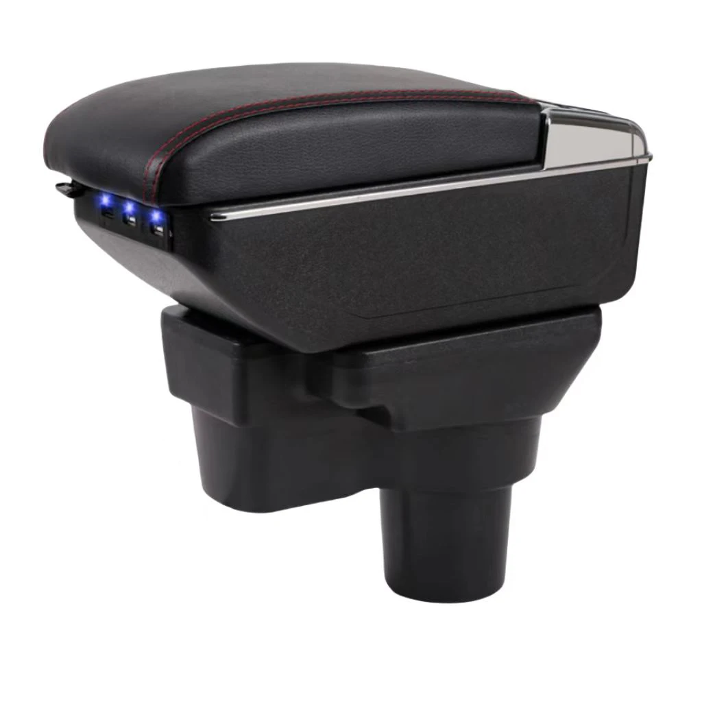 Подлокотник центральной консоли с USB-разъемом для автомобиля Аксессуары модификации интерьера Hyundai Verna Accent i25