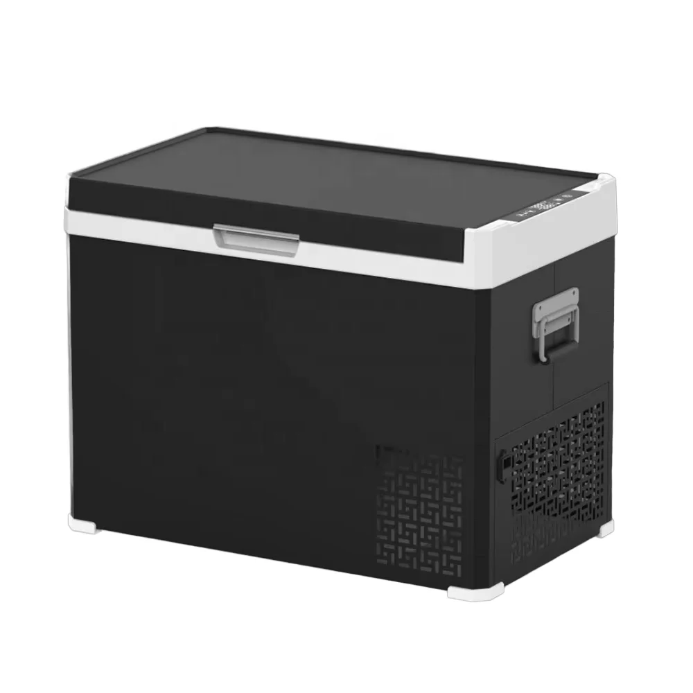 Truck Refrigerator Freezer Cooler Box Portable Car Fridges 12V/24V/100-240V Steel Freezer Vehicle Refrigerator AC.684.150