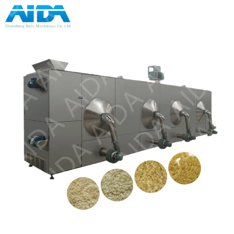 Automatic Artificial Rice Making Machine Plant Nutritional Artificial Rice Machine Production Line