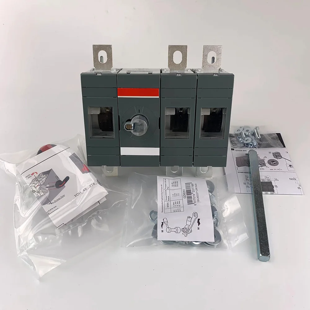 Modular disconnector 160-800A 3P 4P  load break Switch for Generator OT manual  isolating Switch fuse disconnector